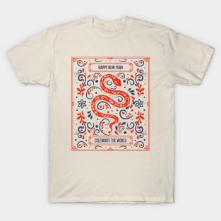 Year of The Snake Snakes Chinese New Year T-Shirt